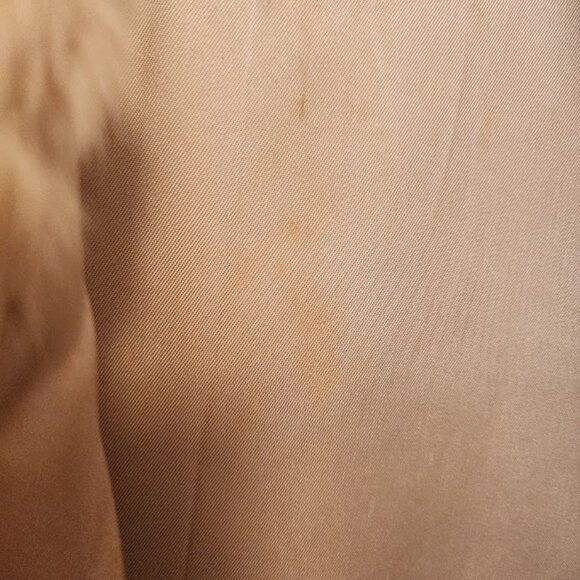 VTG Cream Rabbit Coat Women's Size M 100% Rabbit Fur - Picture 3 of 5